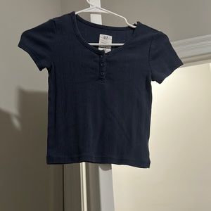 Gap teen ribbed shirt.